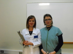Andrea Lizasoain y Amalia Ortiz de Zárate
