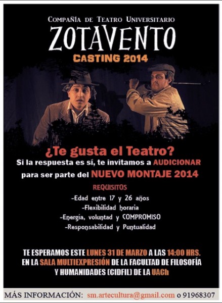 casting zotavento