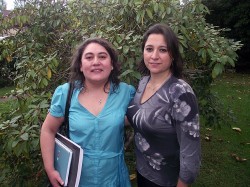 Anna Fonseca y Elizabeth Sánchez
